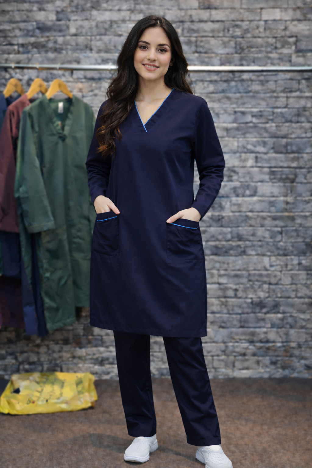Cotton plus polyester 